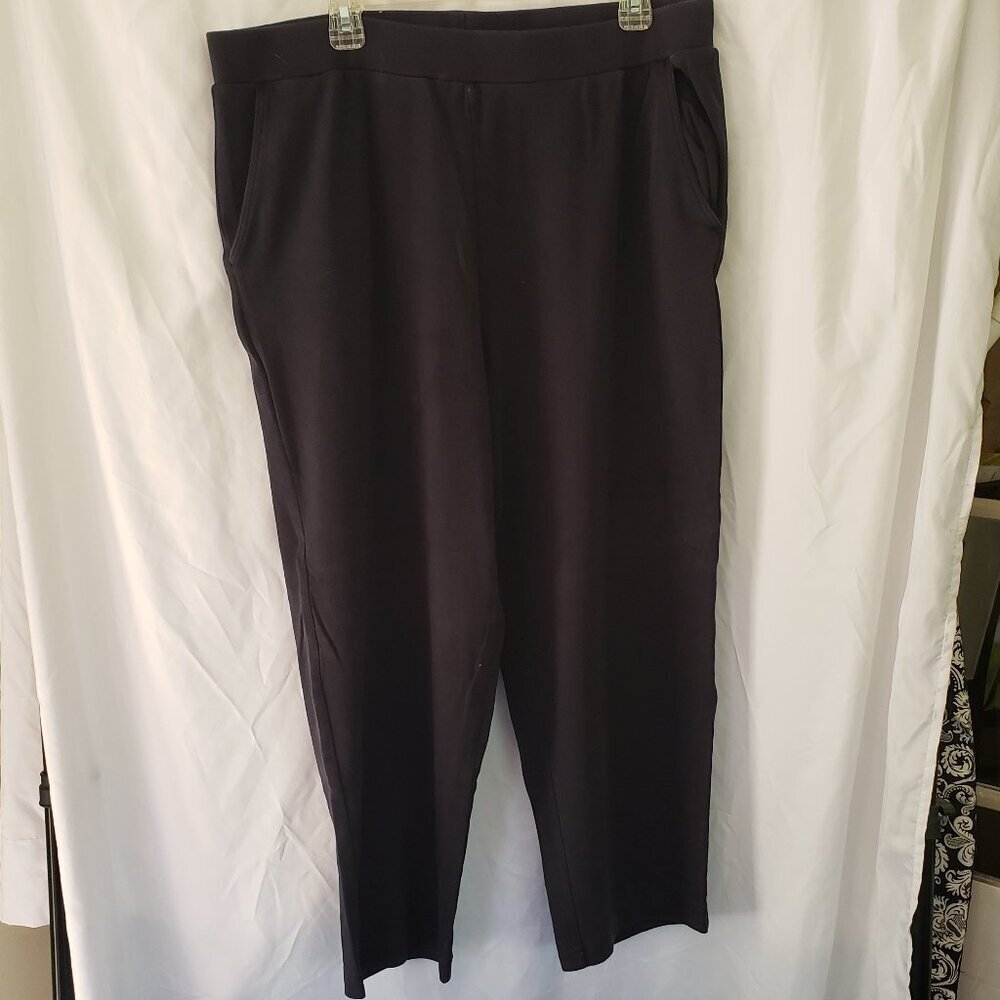 HAYMAKER Women's 1X Black Stretch Pull-On Pants